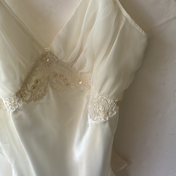 Vintage Victoria’s Secret y2k 90’s Bodysuit Fairy Sparkle S Lace Ruffle Rare Hot - Picture 15 of 17